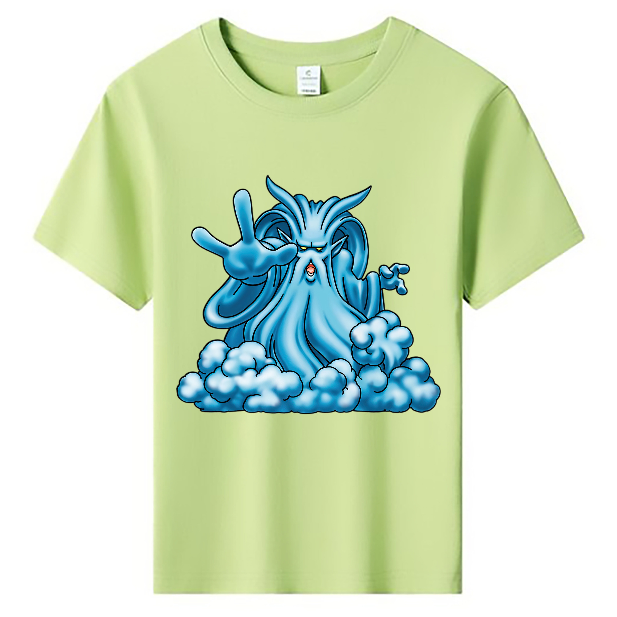 （画像用） ドラゴンクエスト Doragon Kuesuto Dragon Quest 綿100％キッズTシャツ（フロントプリント）